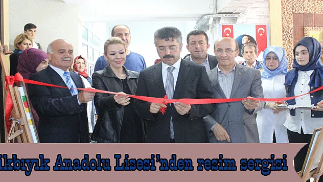 Dikbıyık Anadolu Lisesi'nden resim sergisi