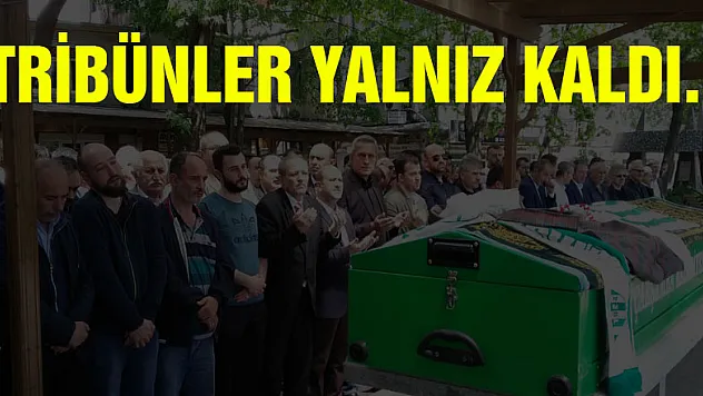 TRİBÜNLER YALNIZ KALDI...