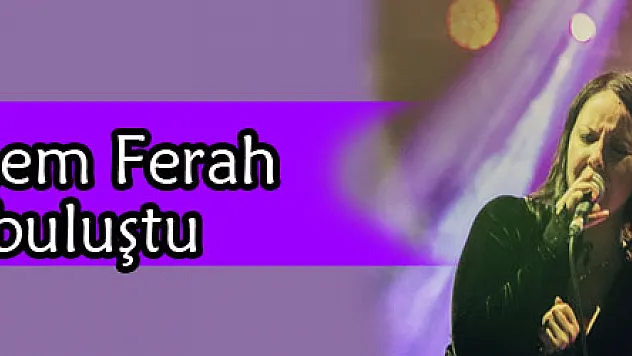 Teoman ve Şebnem Ferah aynı sahnede buluştu