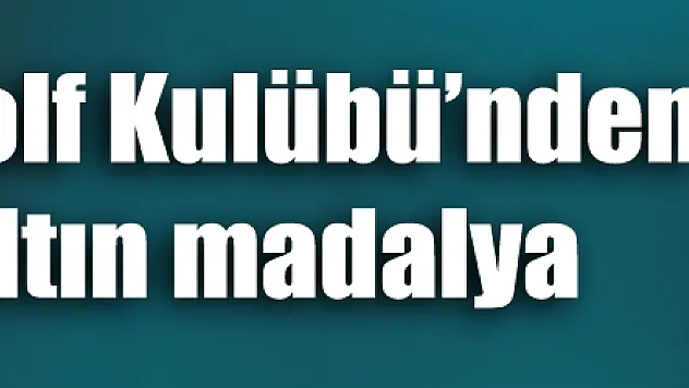 Samsun Golf Kulübü'nden 10 ayda 5 altın madalya