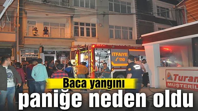 Baca yangını paniğe neden oldu