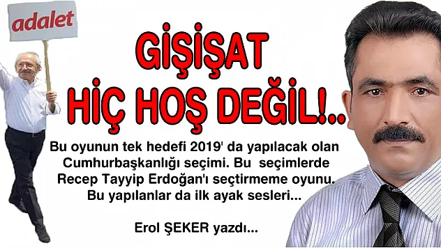 Gidişat hoş değil!..