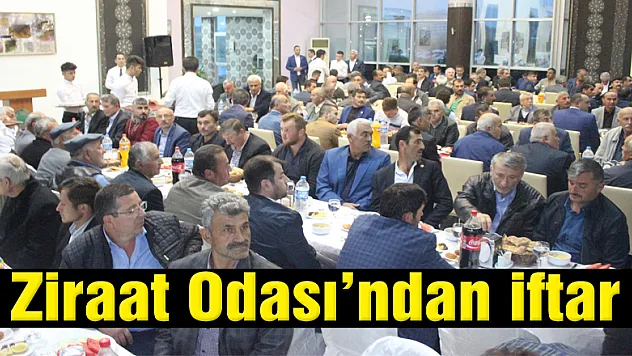 Ziraat Odası'ndan iftar