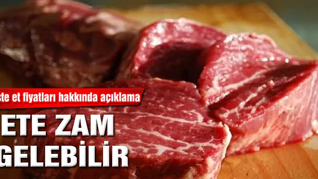 Bayram sonrası maliyetin yüksekliği ete zammı getirebilir