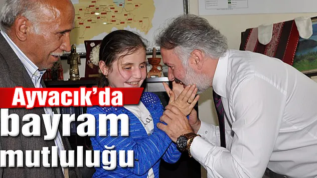 Ayvacık'da bayram mutluluğu