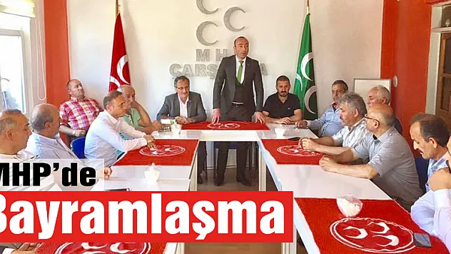 MHP'de Bayramlaşma
