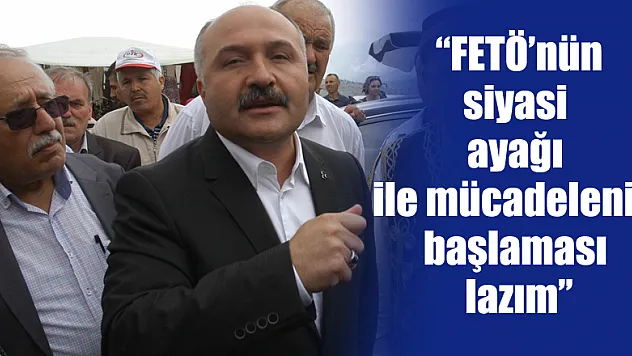 MHP Grup Başkan Vekili Usta: 'FETÖ'nün siyasi ayağı ile mücadelenin başlaması lazım'