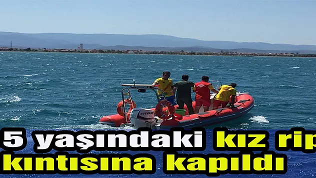 15 yaşındaki kız rip akıntısına kapıldı