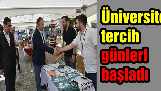Üniversite tercih günleri başladı