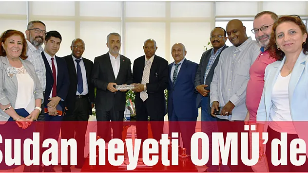 Sudan heyeti OMÜ'de