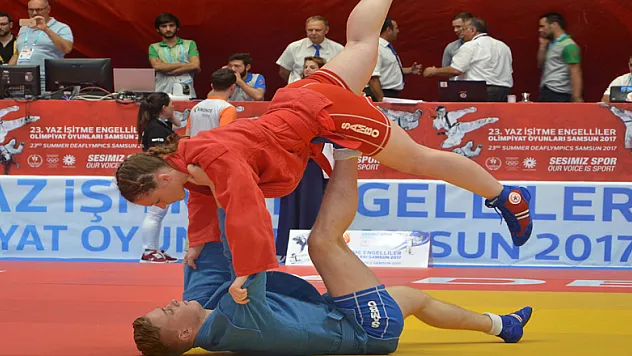 Deaflympics Sambo İle Renklendi