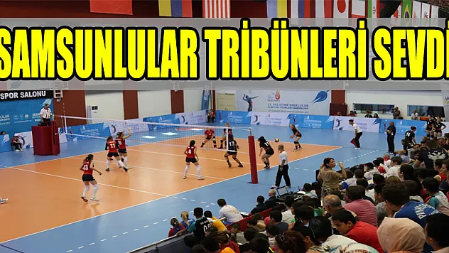 SAMSUNLULAR TRİBÜNLERİ SEVDİ