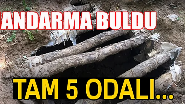 Bingöl'de teröristlerin 5 odalı sığınağı bulundu