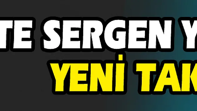 Eskişehirspor Sergen Yalçın ile anlaştı
