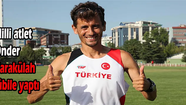 Milli atlet Önder Karakülah jübile yaptı