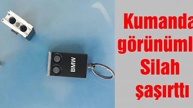 Kumanda görünümlü Silah şaşırttı