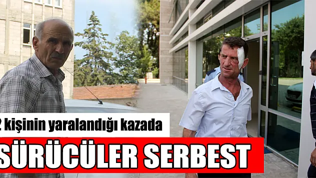 42 kişinin yaralandığı kazada sürücüler serbest