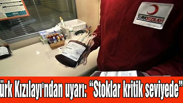 Türk Kızılayı'ndan uyarı: 'Stoklar kritik seviyede'