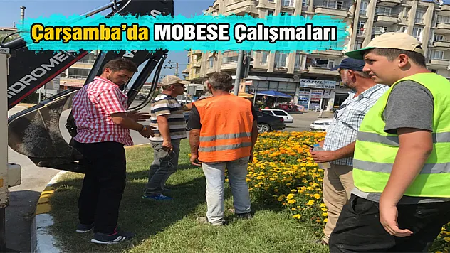 Çarşamba'da MOBESE çalışmaları