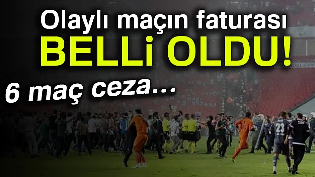 PFDK'dan Konyaspor'a 5, Beşiktaş'a 1 maç ceza
