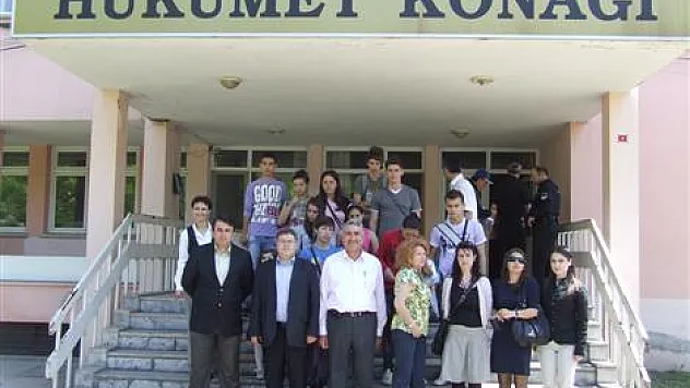 Romanyalı öğrencileri gezisi sürüyor