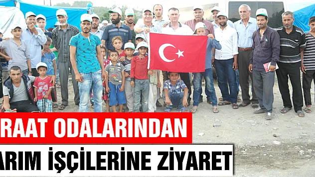 Ziraat Odalarından Tarım İşçilerine Ziyaret