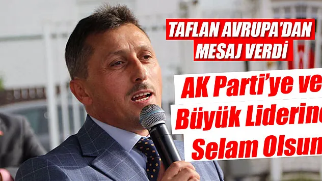 Taflan'dan 16. Yıl mesajı