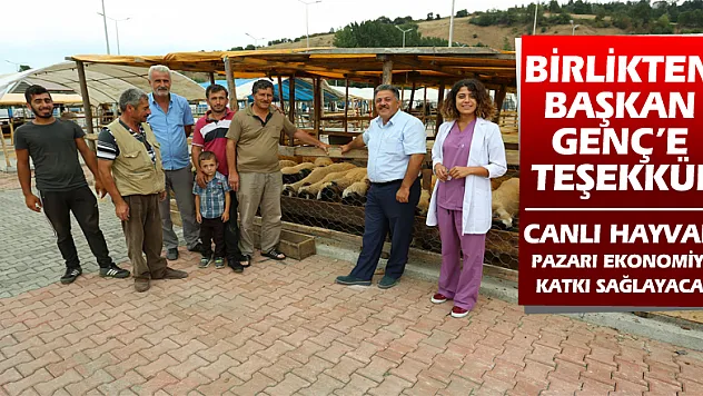 BİRLİKTEN BAŞKAN GENÇ'E TEŞEKKÜR