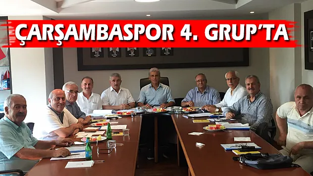 Çarşambaspor4. Grup'ta
