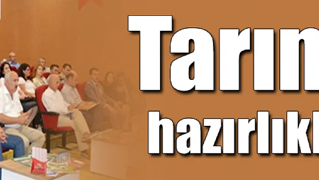 Tarım Fuarı hazırlıkları başladı