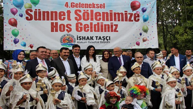 Atakum'da 170 çocuk erkekliğe ilk adımı attı