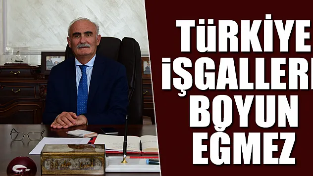 Türkiye işgallere boyun eğmez