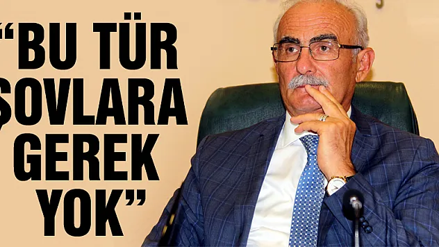 Başkan Yılmaz'dan CHP'li üyeye: 'Bu tür şovlara gerek yok'