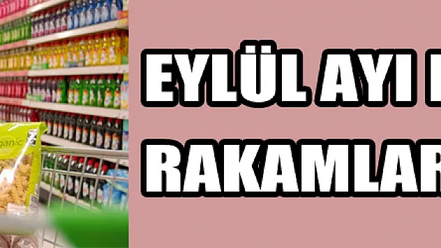 Eylül ayı enflasyon rakamları açıklandı