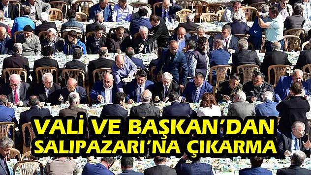 Vali ve Başkan'dan Salıpazarı'na çıkarma