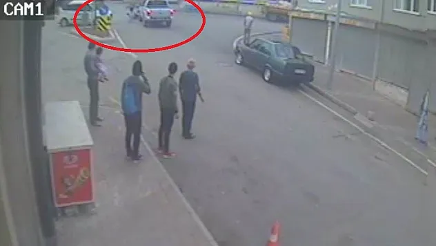  Samsun'da motosikletli dehşeti: 1 yaralı 