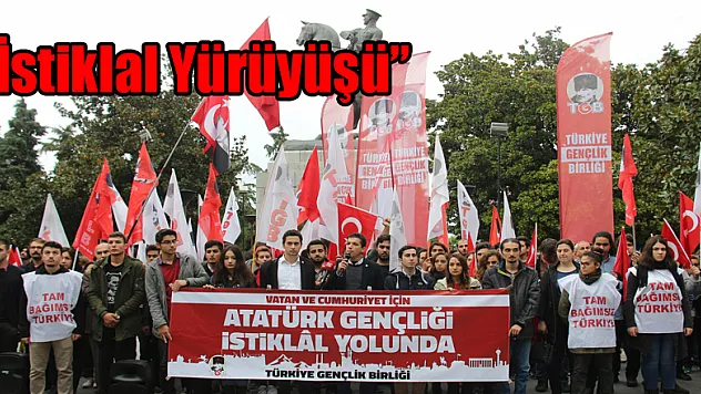 TGB üyelerinden Samsun'dan Ankara'ya 'İstiklal Yürüyüşü' 