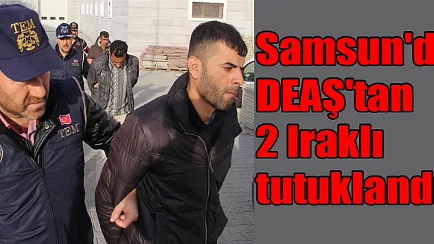 Samsun'da DEAŞ'tan 2 Iraklı tutuklandı 