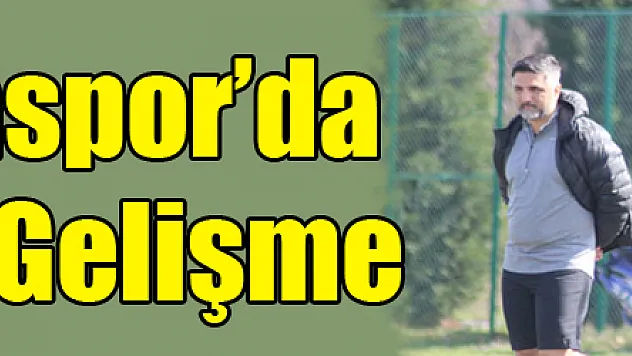 Çarşambaspor'da Beklenen Gelişme