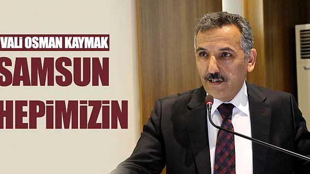  Vali Kaymak'tan sanayicilere Kızılderili atasözü ile mesaj