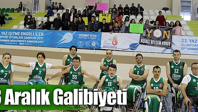 3 Aralık galibiyeti! 79-40