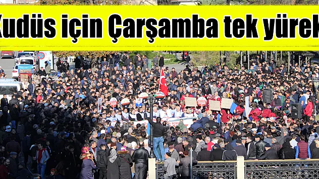 Kudüs için Çarşamba tek yürek!