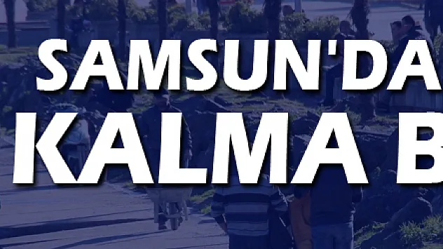 Samsun'da yazdan kalma bir gün