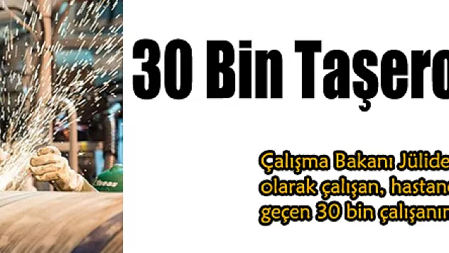 30 Bin Taşerona daha müjde