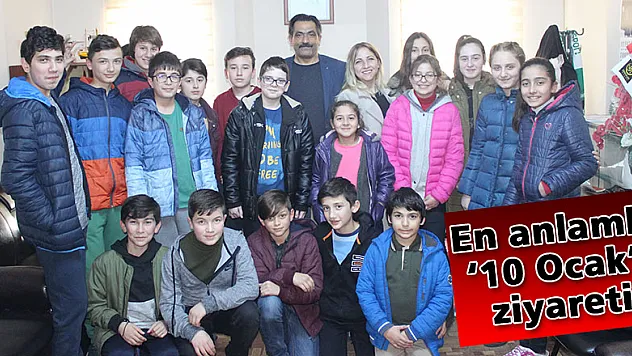 En anlamlı '10 Ocak' ziyareti