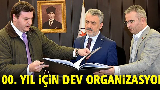 100. yıl için dev spor organizasyonu hazırlığı
