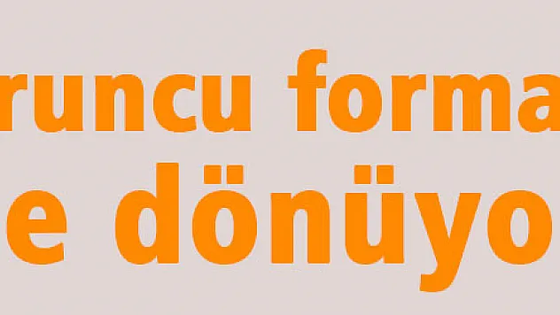 'Arda, turuncu forma ile ülkesine dönüyor'