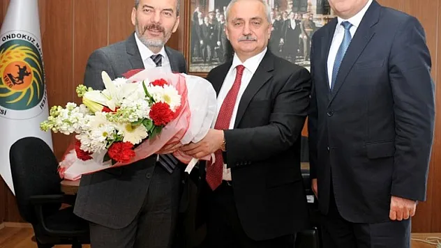 Ziraat Fakültesinde devir teslim 