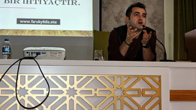 Faruk Yıldız: 'Bir cümle hayatınızı değiştirebilir, o cümleyi bulmak için okuyun'