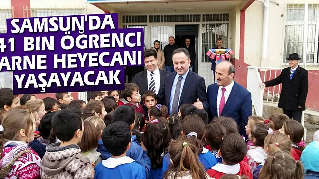 Samsun'da 241 bin öğrenci karne heyecanı yaşayacak